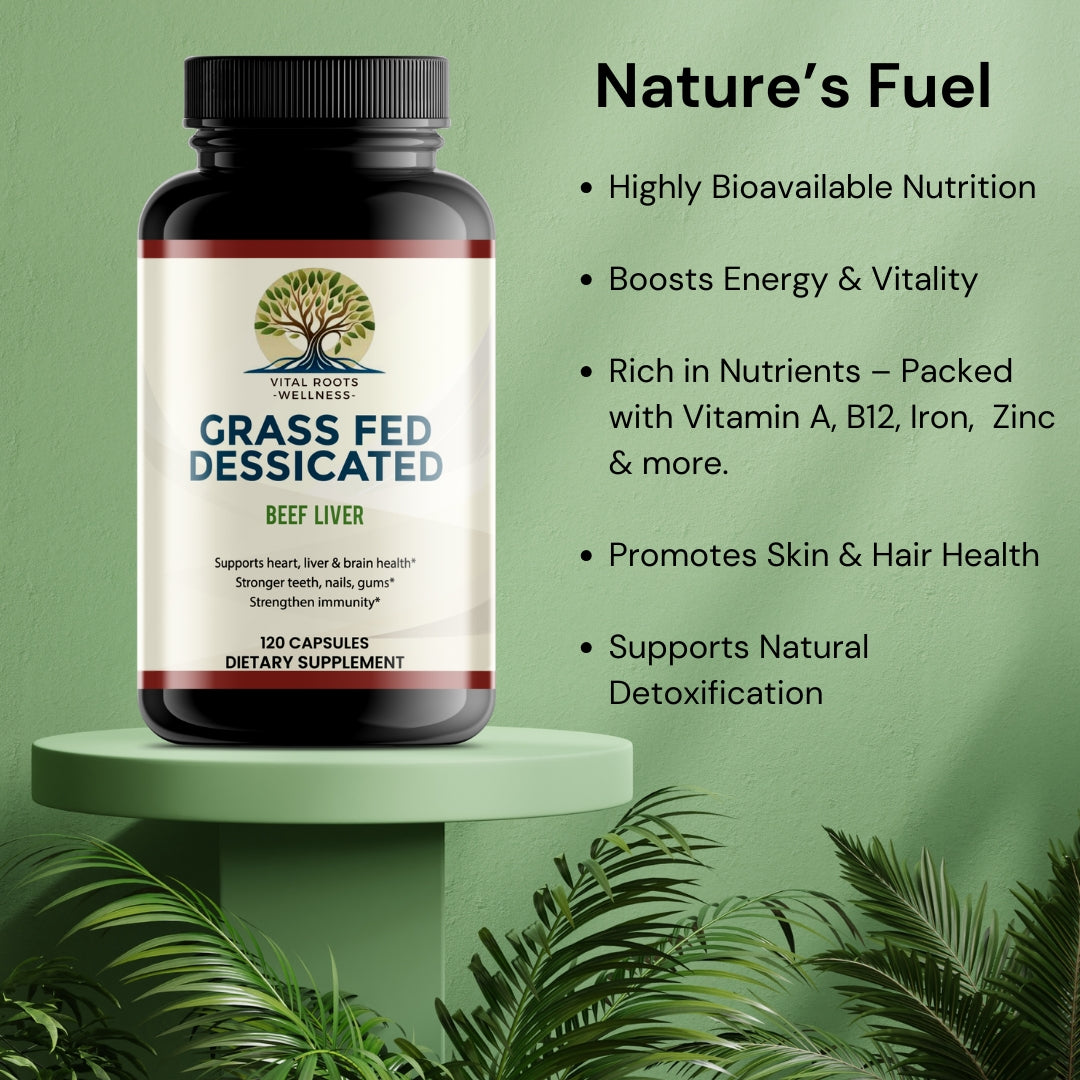 Grass Fed Desiccated Beef Liver