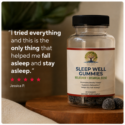 Sleep Well Gummies - Melatonin + Botanical Blend