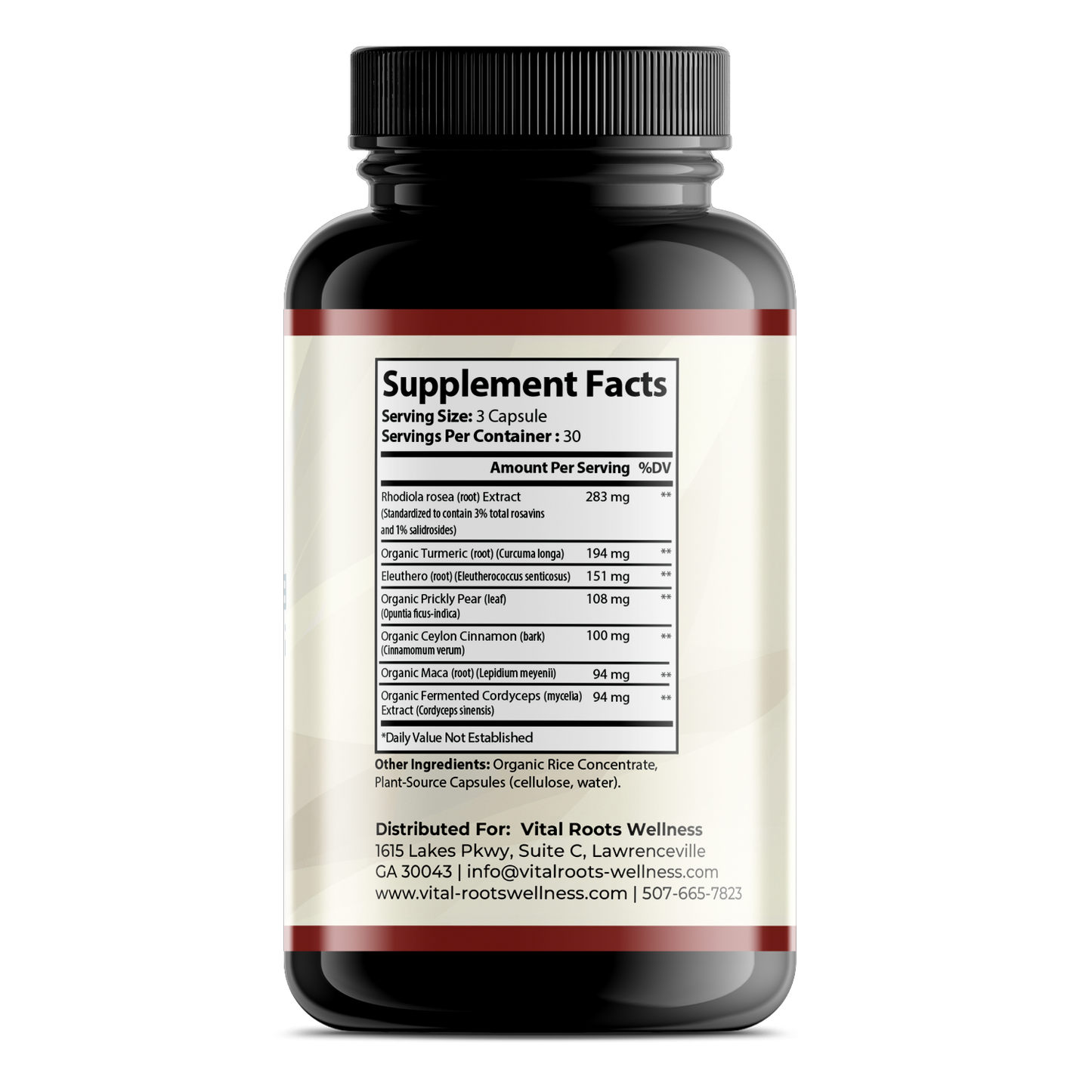 Premium Adaptogen Herb Botanicals