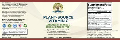 Plant-Source Vitamin C