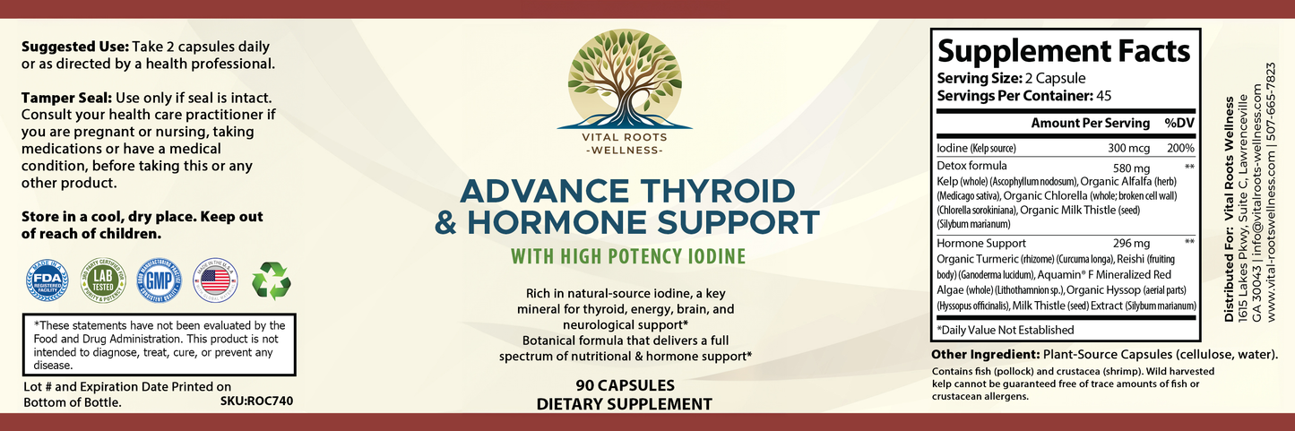 Advance Thyroid & Hormone Support