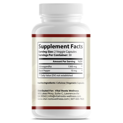 Ashwagandha with Black Pepper