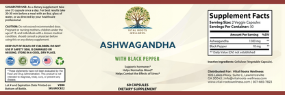 Ashwagandha with Black Pepper