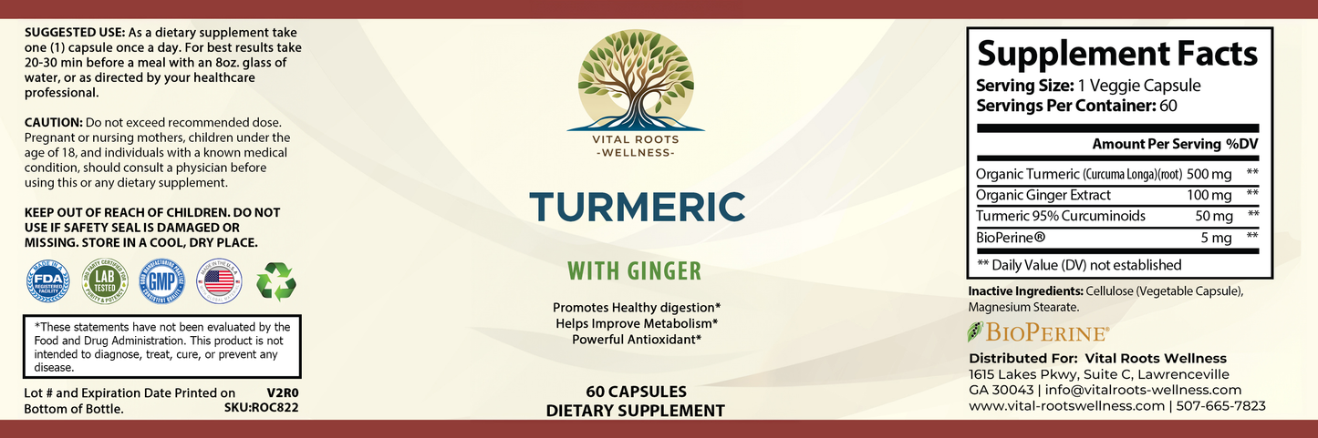 Turmeric with Ginger