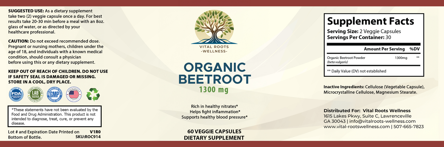 Organic Beetroot