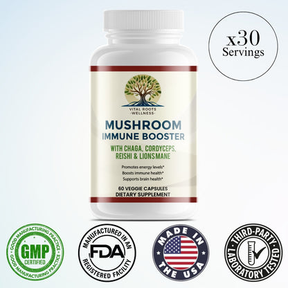 Mushroom Immune Booster + Energy