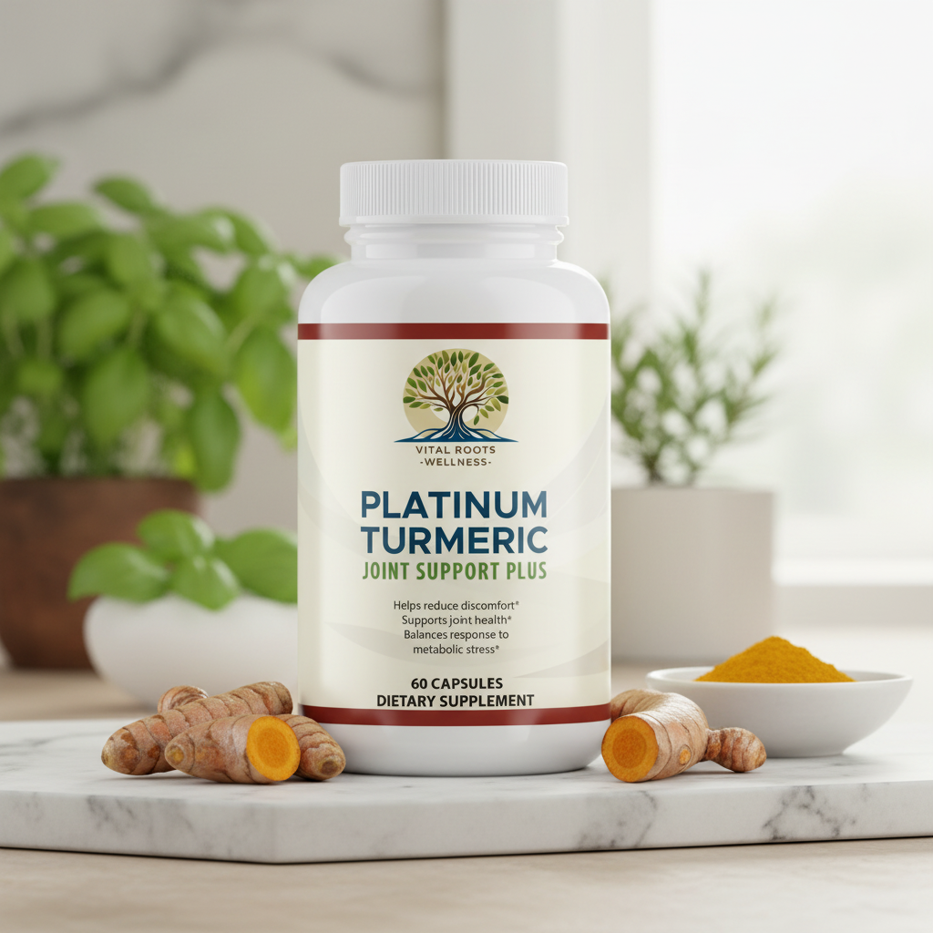 Platinum Turmeric Joint Support Plus - accurate label
