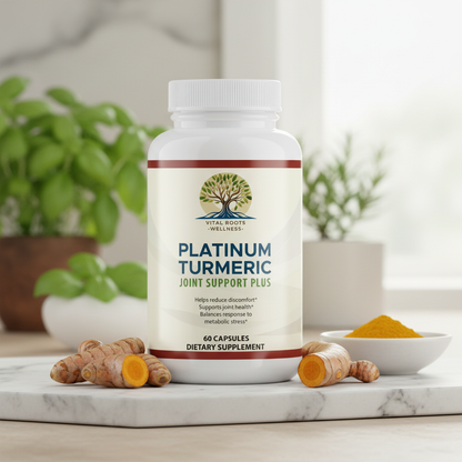 Platinum Turmeric Joint Support Plus - accurate label